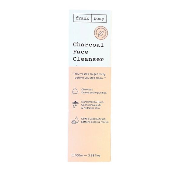 Frank Body Charcoal Face Cleanser 100mL - Picture 1 of 2
